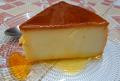 Flan de leche cuña