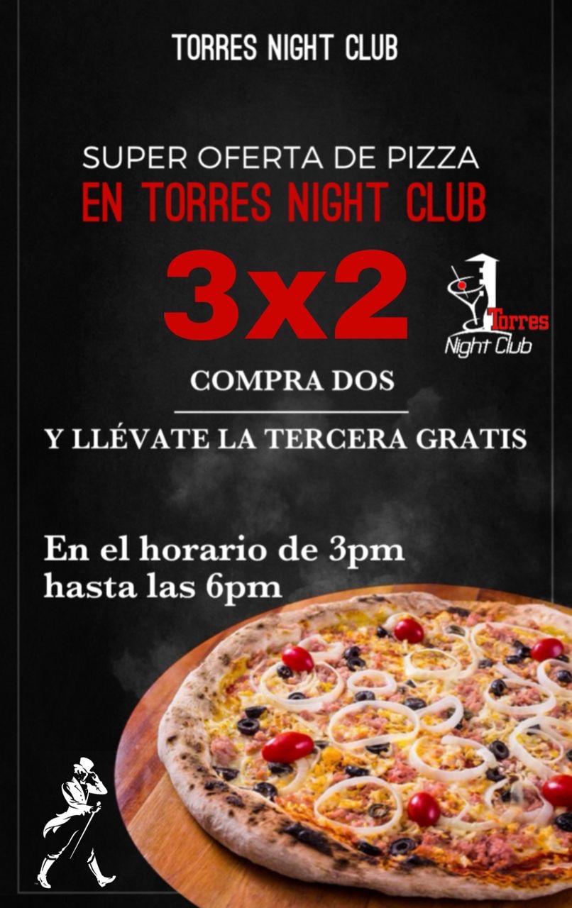 Pizzas 3x2