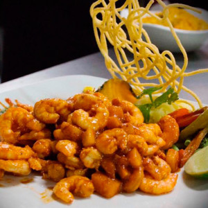 Enchilado de camarones