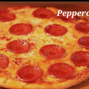 Pizza con Chorizo y Gouda