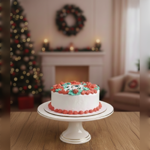 Cake redondo pequeño con dulce de leche (16x8 cm)