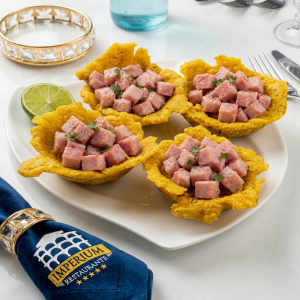 TOSTONES RELLENOS CON JAMÓN 430 g