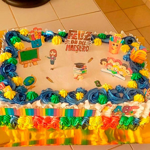 Cake de Bandeja Completa (Dulce de Leche)