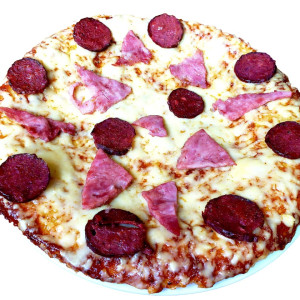 Pizza de Jamón y Chorizo 