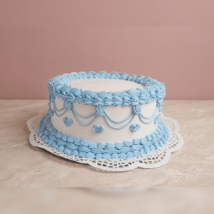 Cake redondo mediano con dulce de leche (20x7 cm)