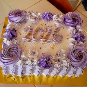Cake de Media Bandeja (Crema de Chocolate)