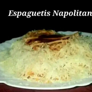 Espaguetis Napolitanos Gouda 