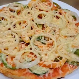 Pizza con Vegetales