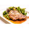 Filete de res importado en salsa leonesa