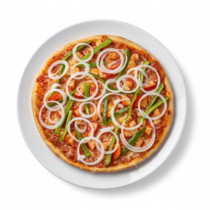 Pizza con Vegetales (Queso Gouda)