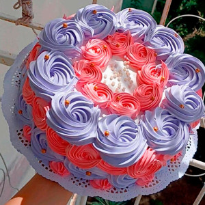 Cake de Masa de Vainilla (22 × 8 cm)