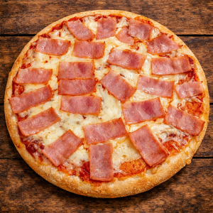   Pizza con bacon plus español 