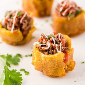 Tostones Rellenos Mixtos