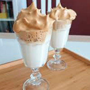 Café Dalgona o Tres Leche